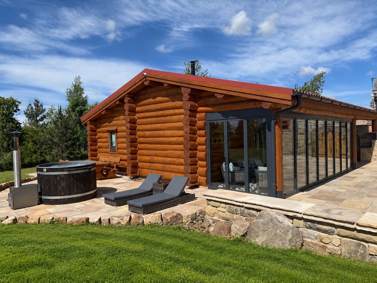 Main Log Cabin Photo