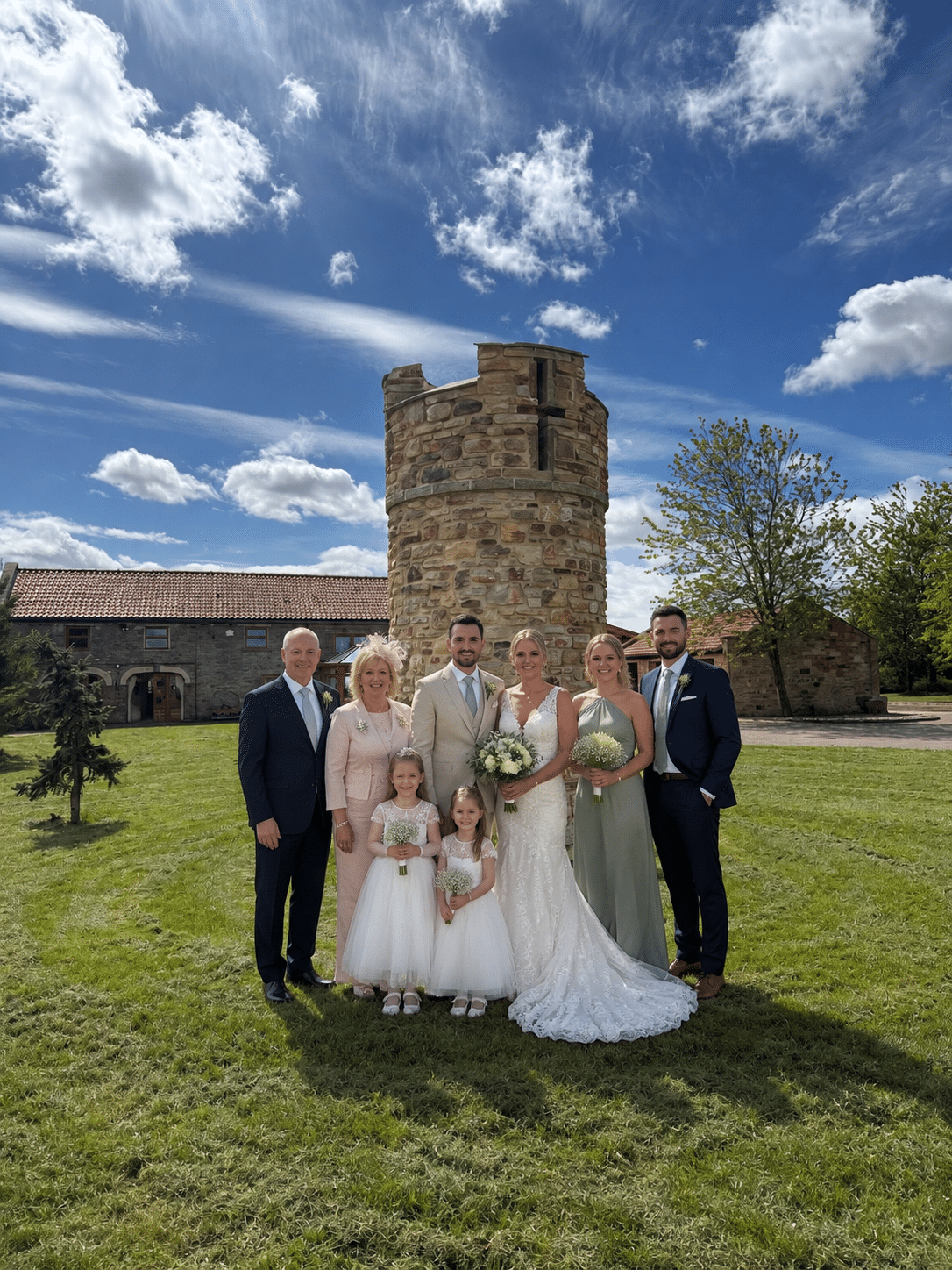 wedding and turret